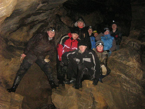В Пашийской пещере